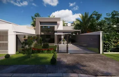 Casa com 3 dormitórios à venda, 80 m² por r$ 520.000,00 - iguaçu - fazenda rio grande/pr