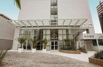 Apartamento com 1 dormitório para alugar, 32 m² por r$ 3.350,00/mês - centro - curitiba/pr