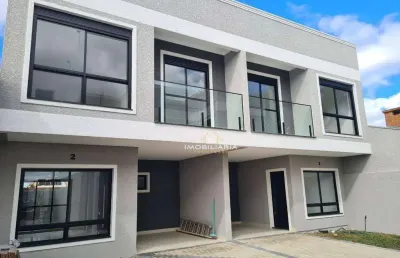 Sobrado com 3 dormitórios à venda, 100 m² por r$ 569.000,00 - pinheirinho - curitiba/pr