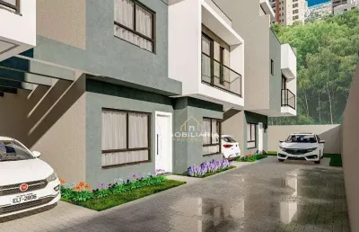 Sobrado com 3 dormitórios à venda, 122 m² por r$ 670.000,00 - uberaba - curitiba/pr
