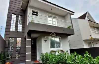 Sobrado com 3 dormitórios à venda, 141 m² por r$ 649.000,00 - santa cândida - curitiba/pr