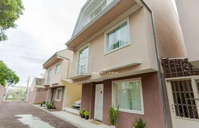 Sobrado com 3 dormitórios à venda, 156 m² por r$ 580.000 - uberaba - curitiba/pr