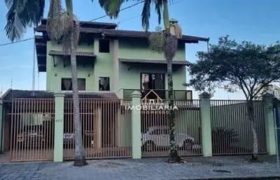 Sobrado com 4 dormitórios à venda, 410 m² por r$ 990.000 - weissópolis - pinhais/pr
