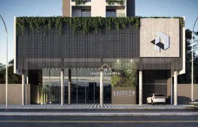 Apartamento com 1 dormitório à venda, 27 m² por r$ 341.500,00 - agua verde - curitiba/pr