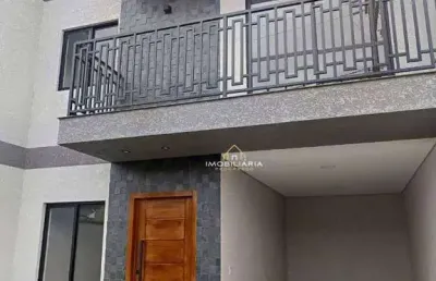 Sobrado com 3 dormitórios à venda, 122 m² por r$ 499.000 - passauna - araucária/pr