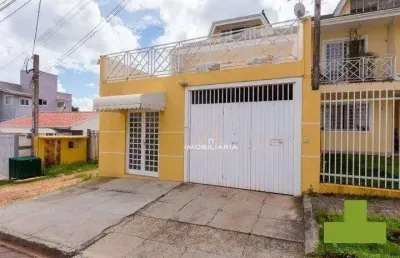 Sobrado com 4 dormitórios à venda, 300 m² por r$ 1.100.000 - campo comprido - curitiba/pr
