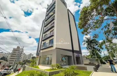 Apartamento com 1 dormitório à venda, 28 m² por r$ 410.000 - cristo rei - curitiba/pr