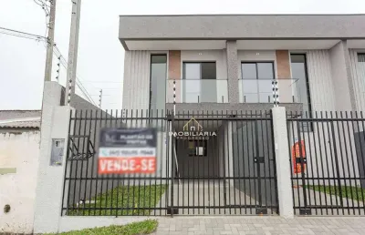 Sobrado com 3 dormitórios à venda, 104 m² por r$ 579.000,00 - cajuru - curitiba/pr