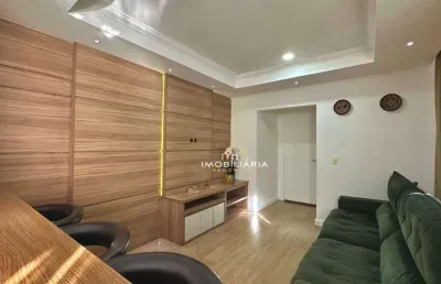 Apartamento com 3 dormitórios para alugar, 70 m² por r$ 3.342/mês - centro - quatro barras/pr