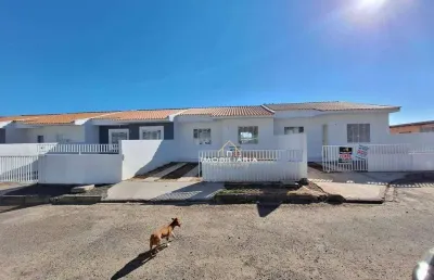 Casa com 2 dormitórios à venda, 60 m² por r$ 220.000 - vila palmeirinha - são mateus do sul/paraná