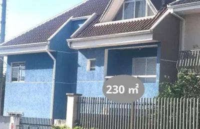 Sobrado com 4 dormitórios à venda, 240 m² por r$ 840.000,00 - portão - curitiba/pr
