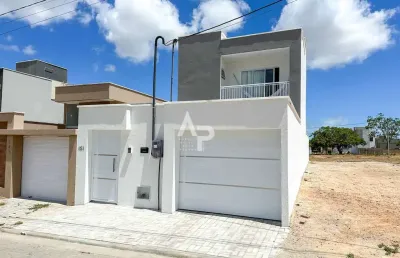Casa duplex em jacundá, vila terra brasilis - aquiraz/ce