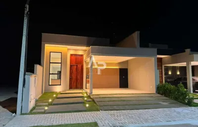 Casa em condomínio fechado com 3 quartos à venda na Rua João De Castro, 553, Jacundá, Aquiraz