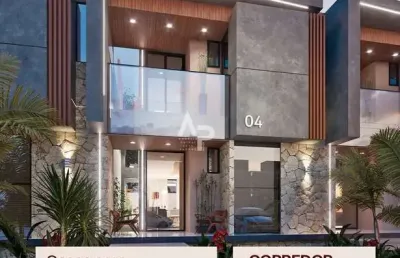 Casa duplex em condomínio à venda no bairro urucunema - eusébio/ce