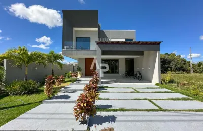 Casa em condomínio fechado com 4 quartos à venda em Jacundá, Aquiraz 