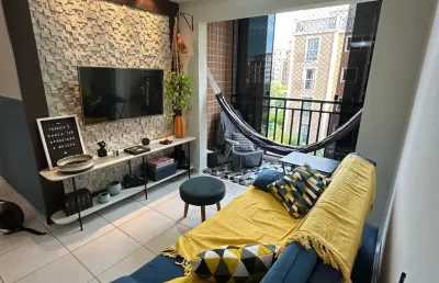 Apartamento reformado no smile village - lagoa nova - natal