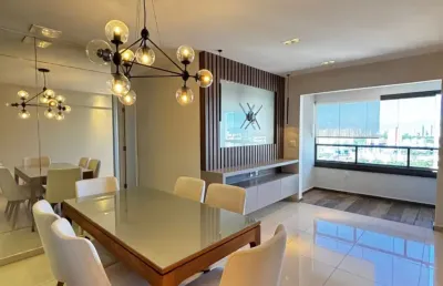 Apartamento  reformado semi mobiliado no condomínio atmosfera - abel cabral - nova parnamirim