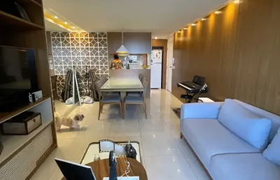 Apartamento lacqua condomínio club, reformado e mobiliado, neopolis, natal, br.