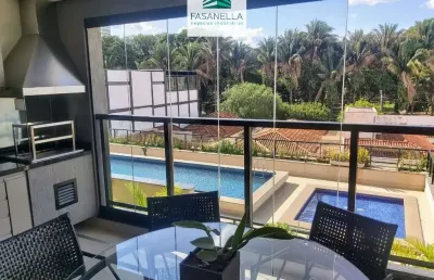 Apartamento com 3 quartos para alugar no centro, araraquara , 124 m2 por r$ 4.500
