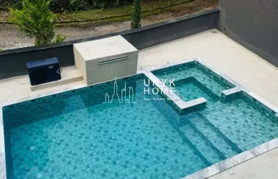 Sobrado com 3 dormitórios e piscina à venda na serra da cantareira