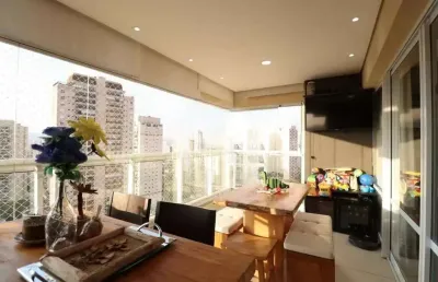 Apartamento com 3 dormitórios e varanda gourmet a venda na vila romana