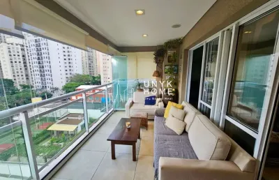 Apartamento mobiliado para locação no like brooklin - 72m², 2 dormitórios, 1 vaga e  varanda gourmet