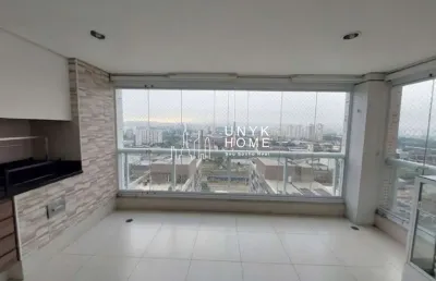 Apartamento para locação com varanda gourmet na vila romana