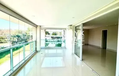 Aluga se apartamento com varanda gourmet e  3 suítes 186m² 3 vagas