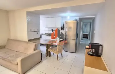 Apartamento com 2 quartos à venda na avenida praiana, 700, praia do morro, guarapari, 60 m2 por r$ 390.000