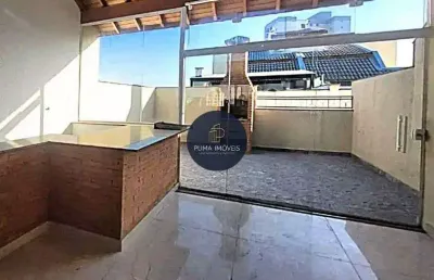 Excelente cobertura no bairro campestre em santo andré