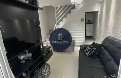 Lindo sobrado camilópolis santo andré + planejados 130m² à venda!!