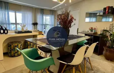 Luxuoso apartamento com 3 suítes no centro de são bernardo do campo