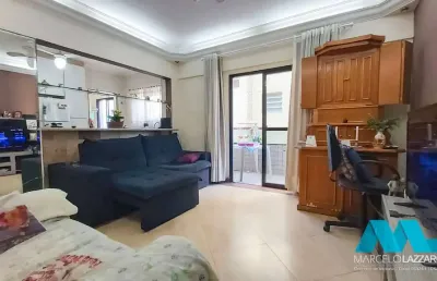 Apartamento a venda de 77 m² com 2 quartos, 1 vaga na guilhermina em praia grande a 200 m da praia