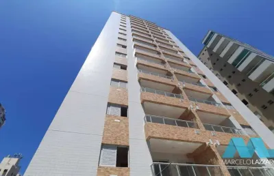 Apartamento novo com 2 quartos, piscina na guilhermina em praia grande