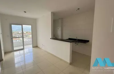 Apartamento novo de 1 quarto no maracanã em praia grande