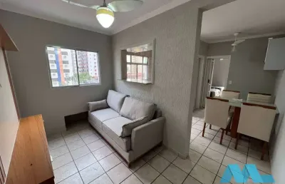 Apartamento com 1 quarto com garagem na tupi em praia grande