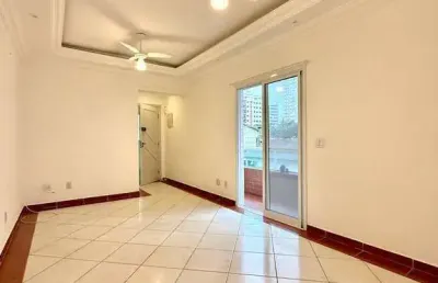 Apartamento 2 quartos, sacada, elevador, na guilhermina em praia grande