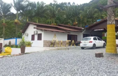 Chácara com 8 dormitórios à venda, 4000 m² por r$ 1.700.000,00 - santa lidia - penha/sc