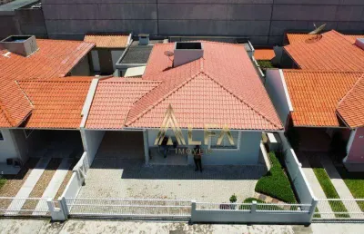 Casa em condomínio fechado, 3 dormitórios à venda, 120 m² por r$ 890.000 - centro - penha/sc