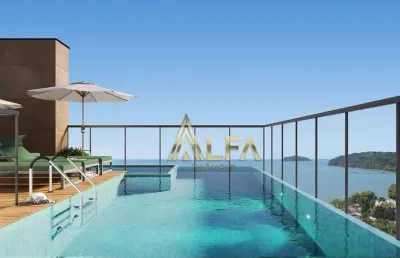 Metros mar,apartamento com 2 dormitórios à venda, 76 m² por r$ 699.844 - centro - penha/sc