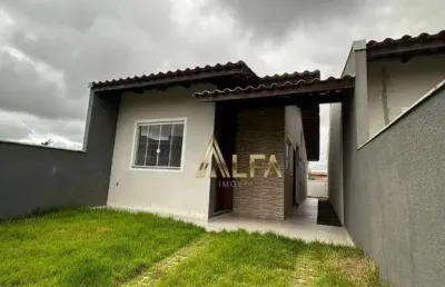 Casa com 3 dormitórios à venda, 70 m² por r$ 330.000,00 - vila nova - barra velha/sc