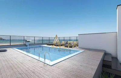 Apartamento com vista mar - último andar (centro navegantes)