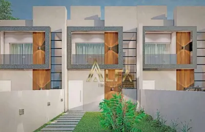 Sobrado com 2 suítes à venda, 80 m² por r$ 450.000 - nossa senhora da paz - balneário piçarras/sc