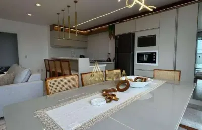 Cobertura com 3 suítes totalmente mobiliada à venda, 138 m² por r$ 1.200.000 - balneário piçarras/sc