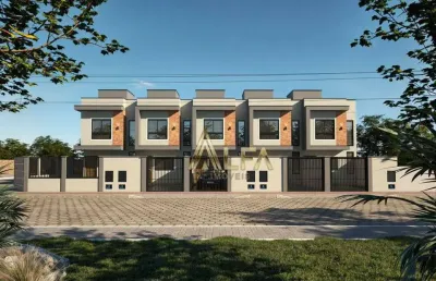 Sobrado com 2 suítes  à venda, 76 m² por r$ 550.000 - gravatá - navegantes/sc