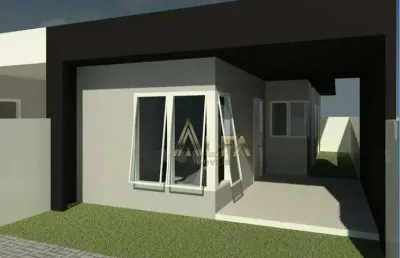 Casa com 2 dormitórios à venda, 64 m² por r$ 390.000,00 - gravatá - penha/sc