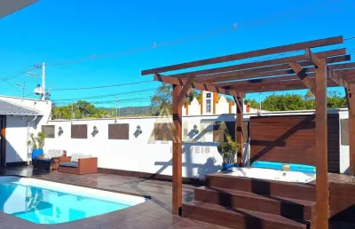 Casa ampla e moderna, 2 andares, de esquina, 4 dormitórios à venda, 400m² por r$ 2.450.000,00