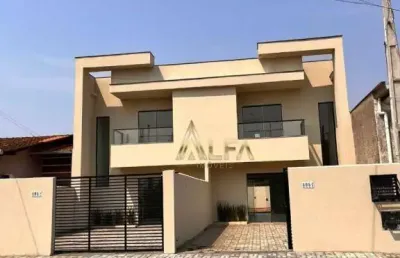 Sobrado com 3 dormitórios à venda, 163 m² por r$ 659.000,00 - itajuba - barra velha/sc