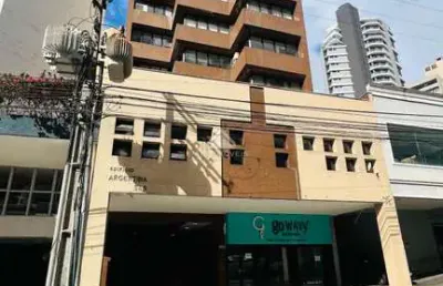 Sala comercial para alugar na avenida república argentina, 369, água verde, curitiba, 46 m2 por r$ 1.100