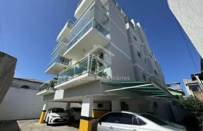 Cobertura para venda em rio das ostras, jardim mariléa, 3 dormitórios, 1 suíte, 3 banheiros, 2 vagas